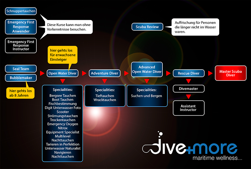 Ich bin Taucher, wie geht es nun weiter?