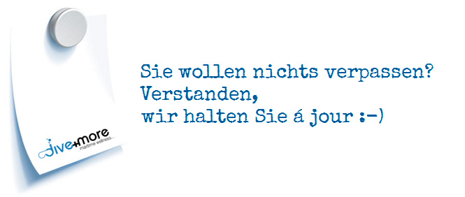 dive plus more - newsletter